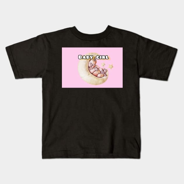 It is baby girl Kids T-Shirt by djil13